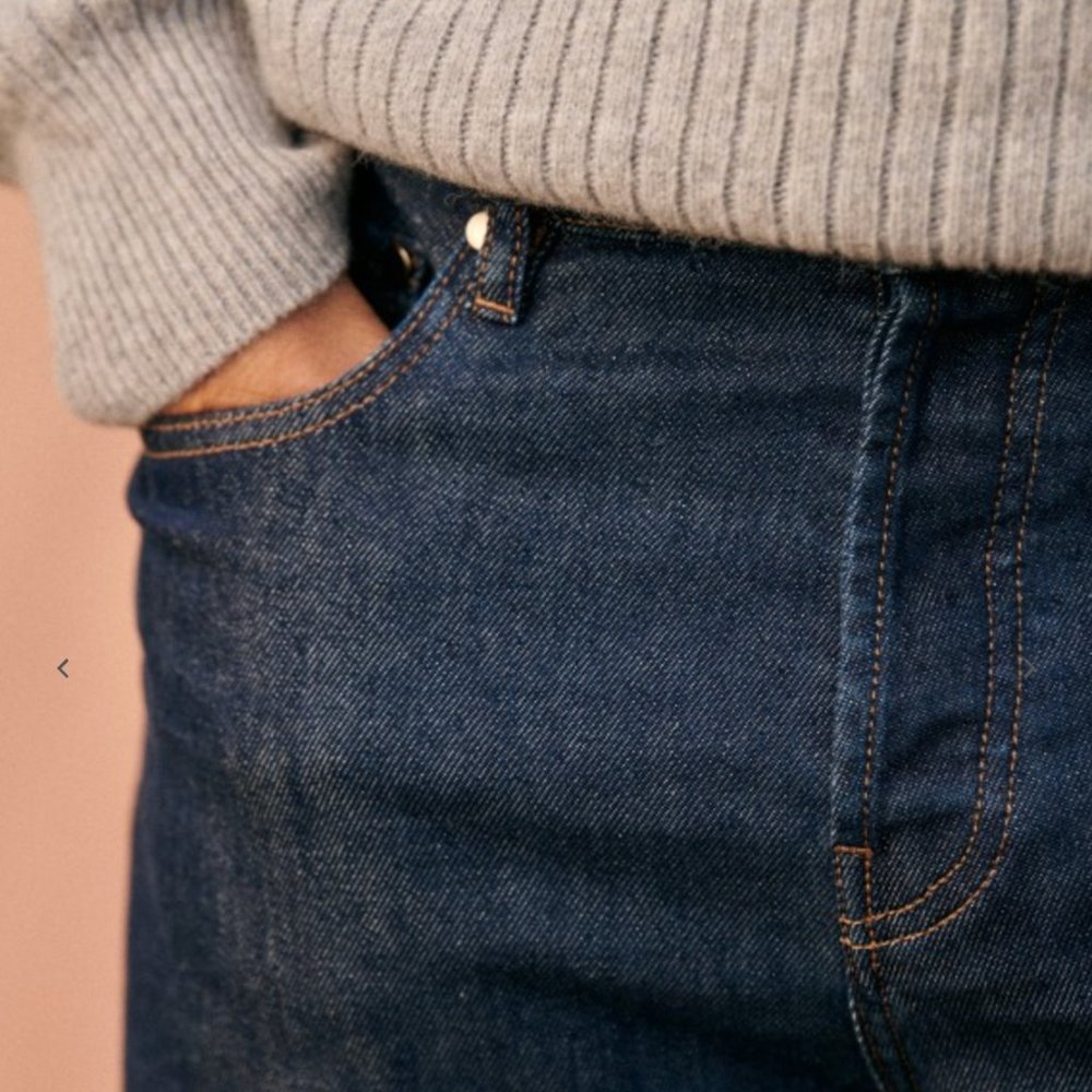 Sézane / Octobre AVI SLIM JEANS - Denim